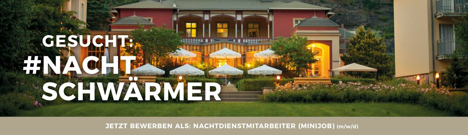 Nachtdienstmitarbeiter (m/w/d) - Minijob